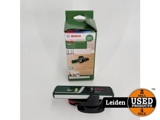 Bosch lijnlaser EasyLevel, Bosch, Zo goed als nieuw, Support@bosch.com, Robert Bosch GmbH
Robert-Bosch-Platz 1
70839 Gerlingen-SchillerhÃ¶he
Germany