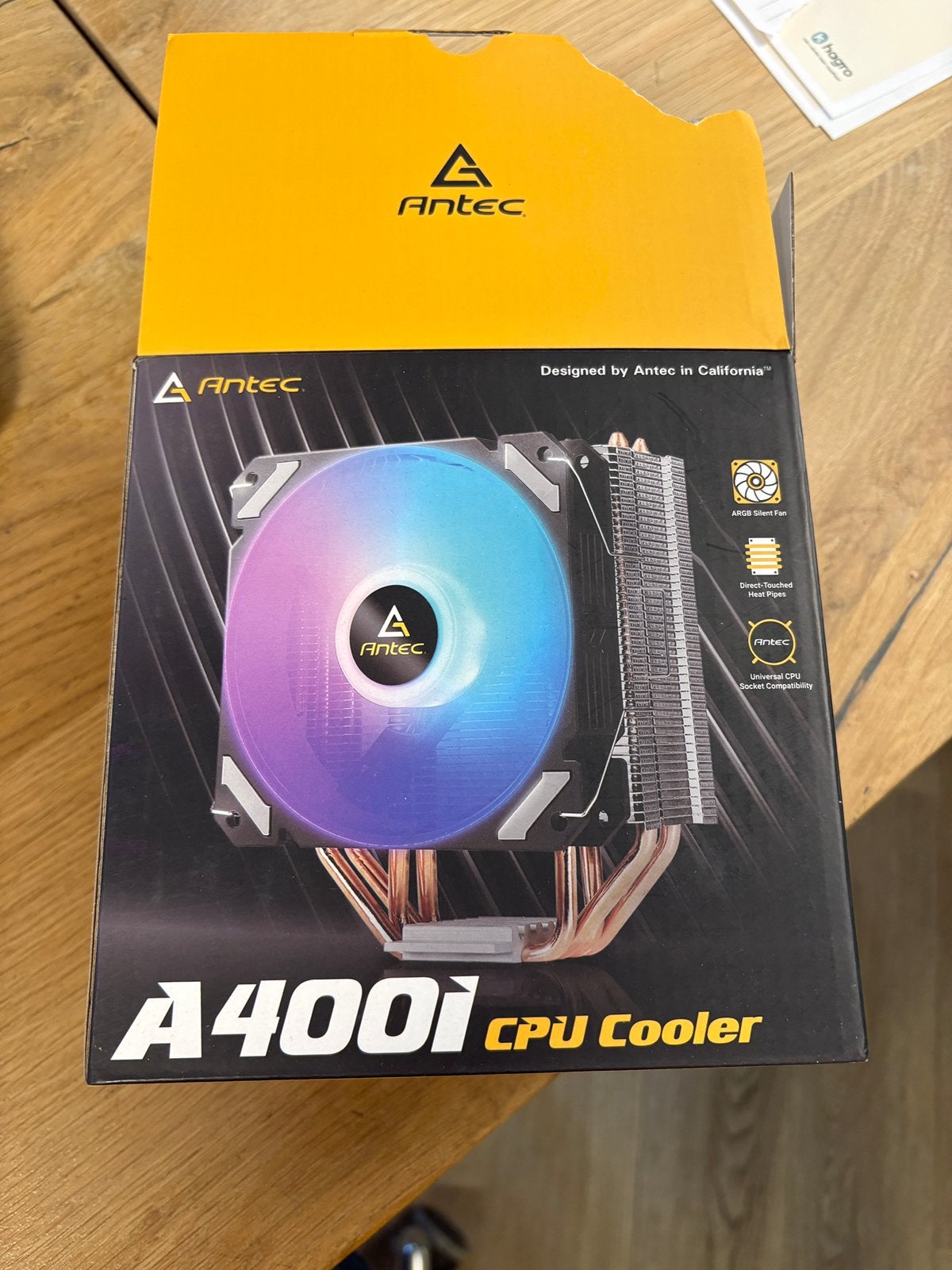 Antec Frigus a400i als nieuw, Ophalen of Verzenden, Zo goed als nieuw, Luchtkoeling