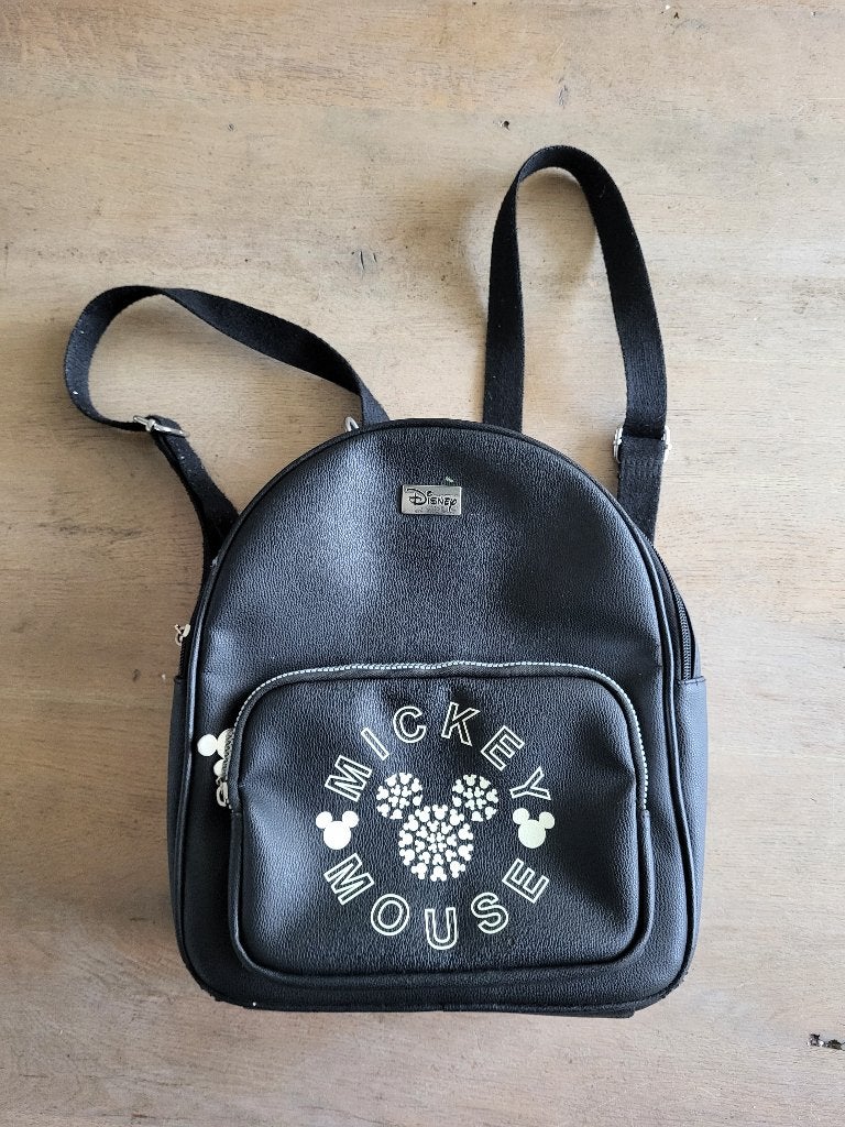 Leuke Disney Mickey Mouse rugzak - Zwart, Gebruikt, Minder dan 30 cm, Disney of Dora, Ophalen of Verzenden