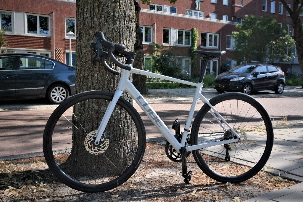 Cube Attain Race Maat56- Geweldige racefiets voor beginners!, 28 inch, Zo goed als nieuw, 15 tot 20 versnellingen, Schijfrem