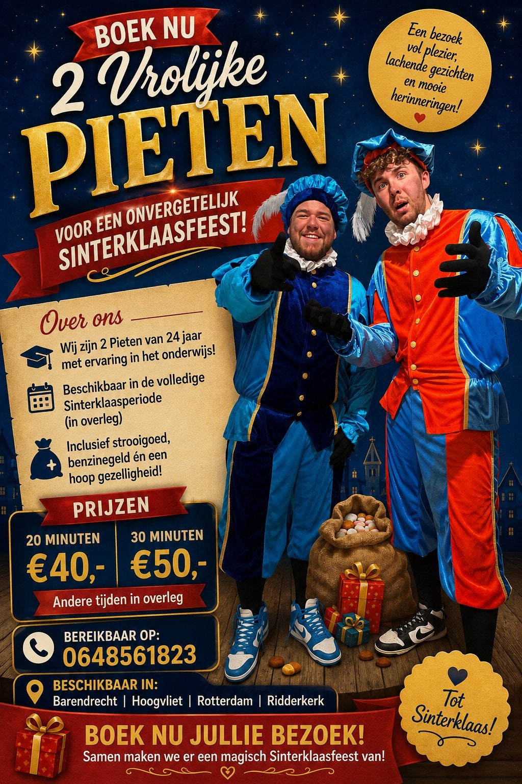 Pieten Aangeboden, Diversen, Ophalen, Zo goed als nieuw