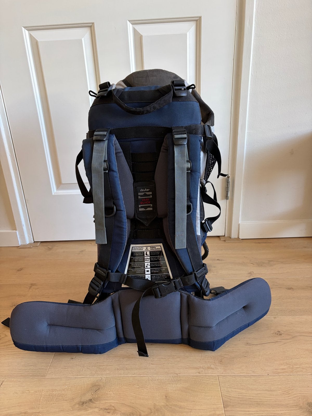Deuter Kid Comfort II Draagzak, Ophalen, Gebruikt, Rug, Draagzak