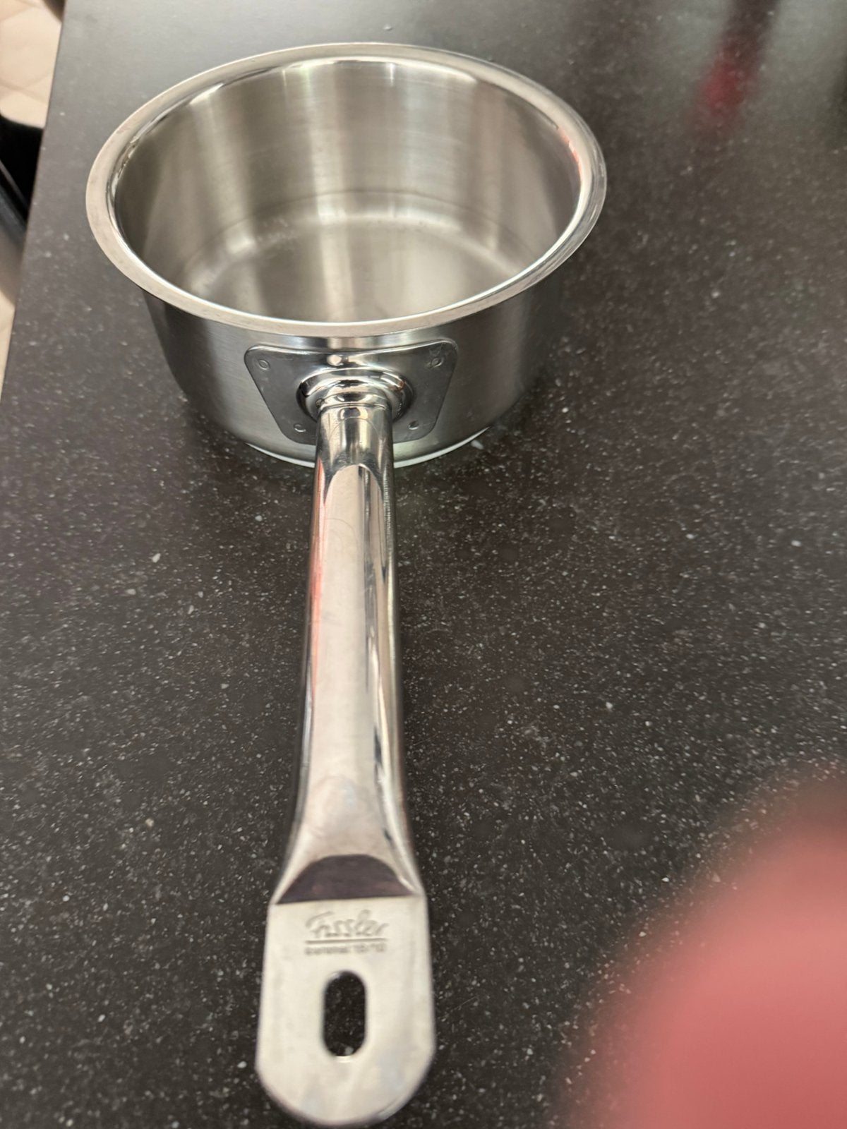 Kwaliteit steelpan van Fissler, Ophalen of Verzenden, Gebruikt, Metaal
