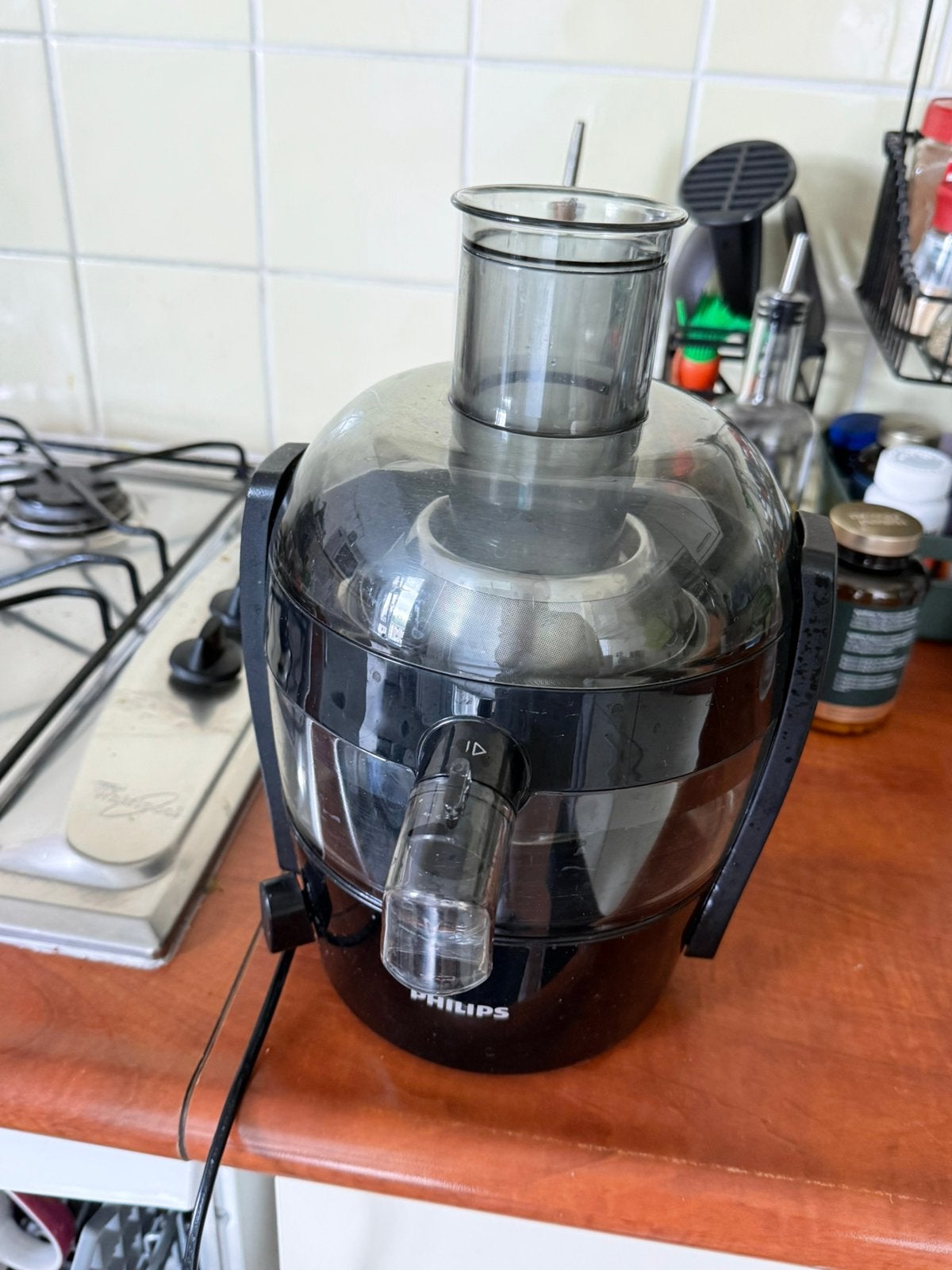 Philips HR1832/01 Compact Juicer juice maker, Ophalen, Zo goed als nieuw, Elektrisch