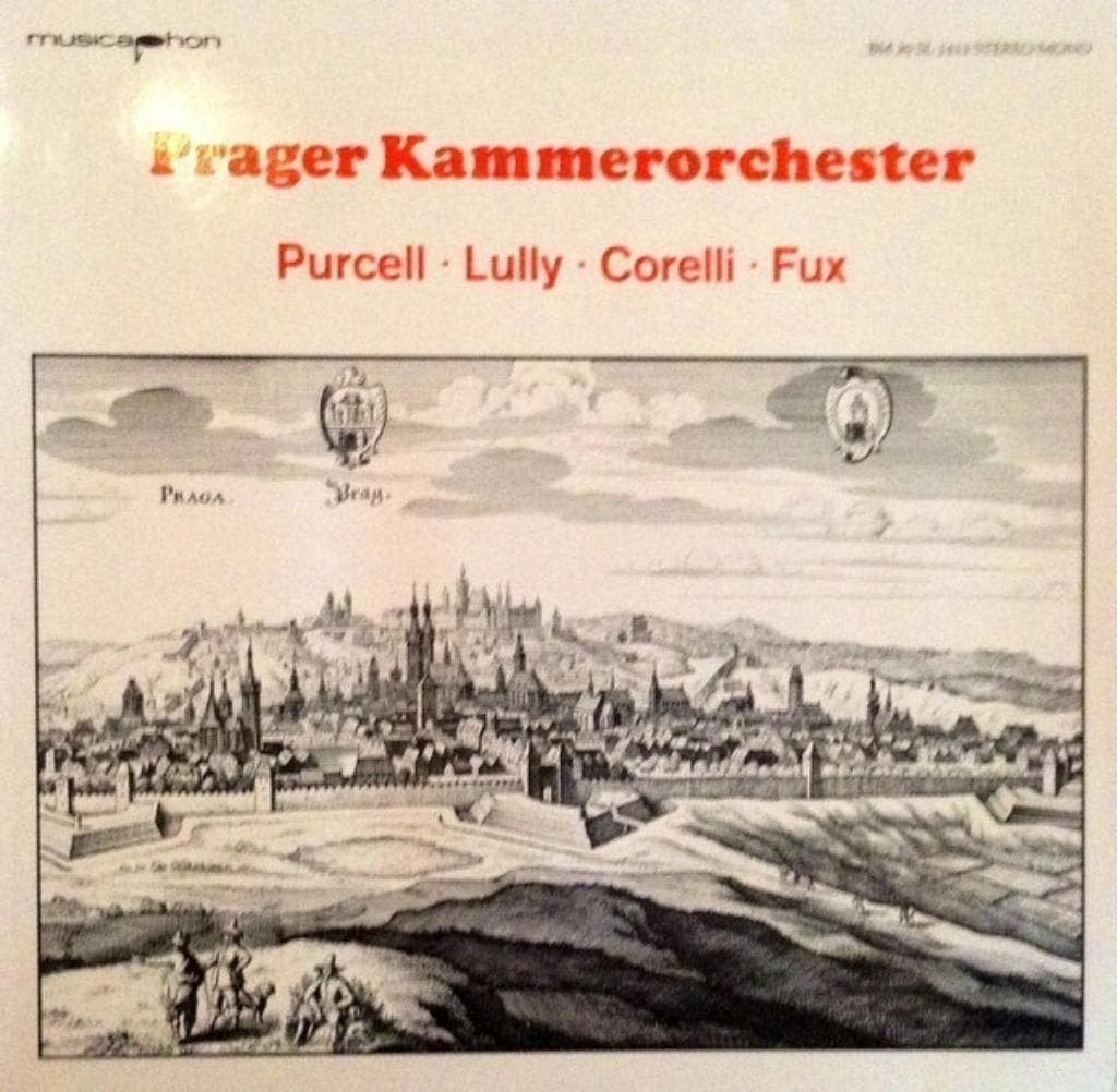Prager Kammerorchester – Purcell  Lully  Corelli  Fux, Cd's en Dvd's, Kamermuziek, Ophalen of Verzenden, Zo goed als nieuw, 12 inch