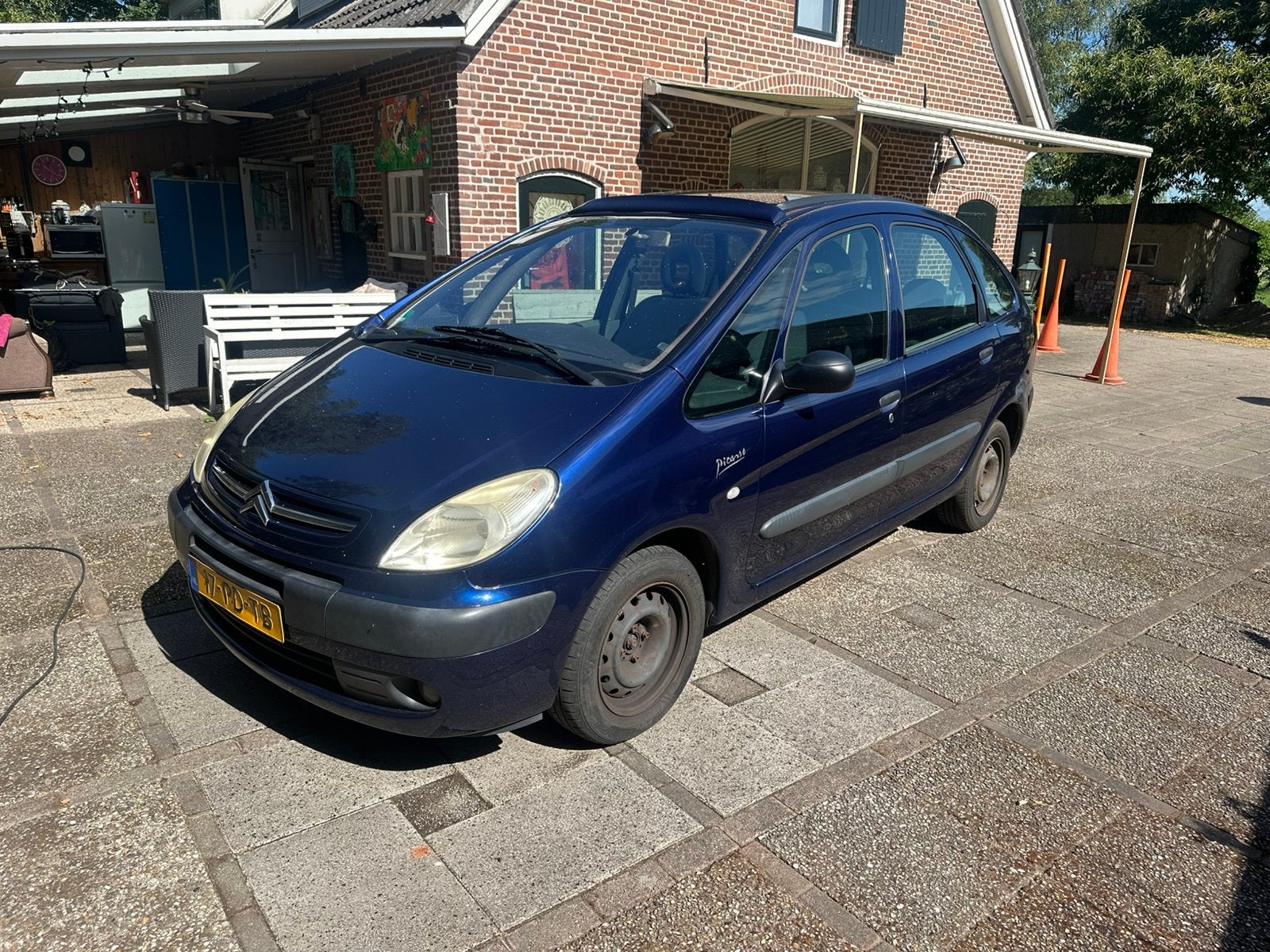Citroën Xsara 2.0 16V Picasso AUT 2004 Blauw, Auto's, Citroën, 136 pk, Xsara, 4 cilinders, 700 kg