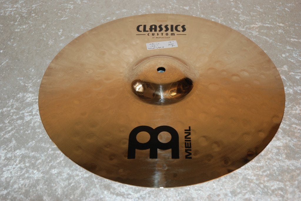 NIEUW!  Meinl Classics CTM medium crash 994gr. 15 inch, Gebruikt, ., Drums of Percussie, Ophalen of Verzenden