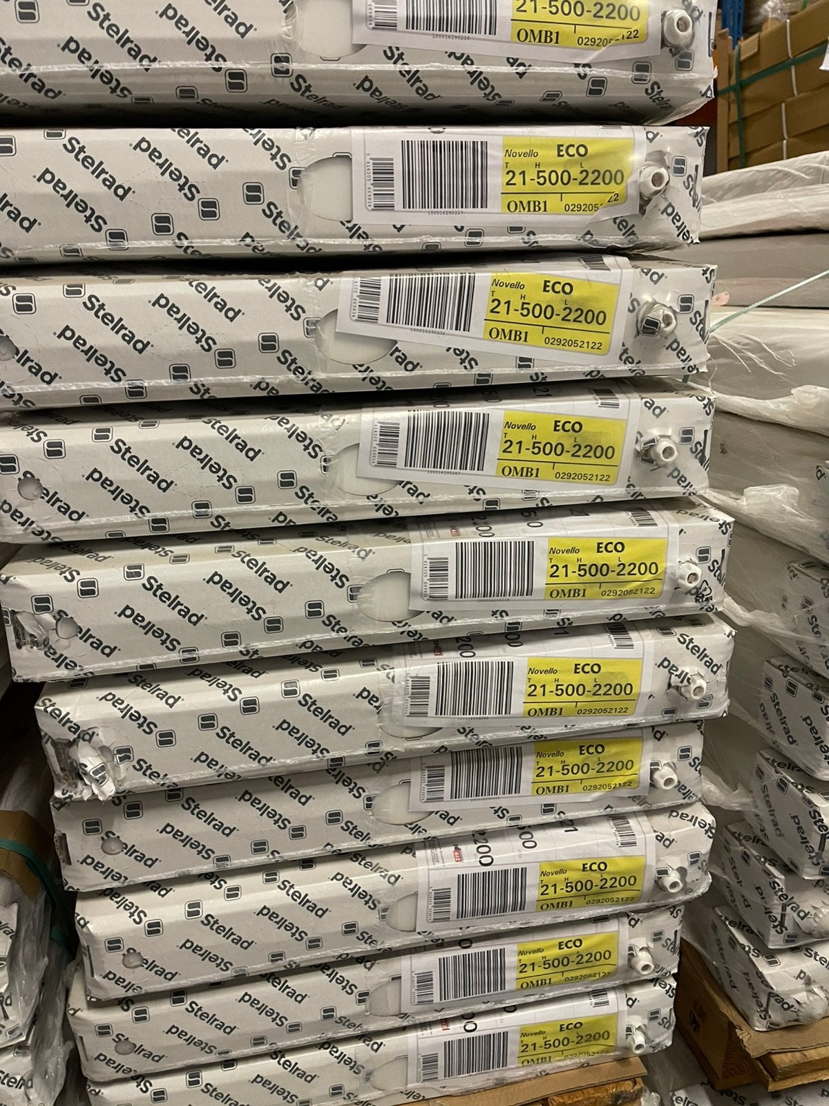 Stelrad eco radiator 40x240 50x220 60x220 t21 nu € 150 p/st, Hoog rendement (Hr), Radiator, Nieuw, Minder dan 60 cm