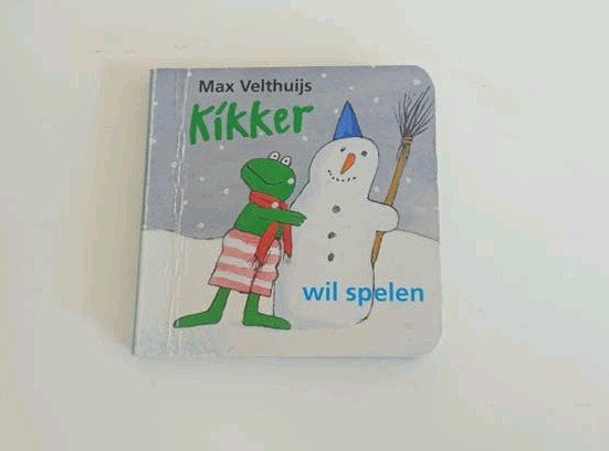 Kikker wil spelen - Max Velthuijs (kartonboekje), Gelezen, Max Velthuijs, Ophalen of Verzenden, 0 tot 6 maanden
