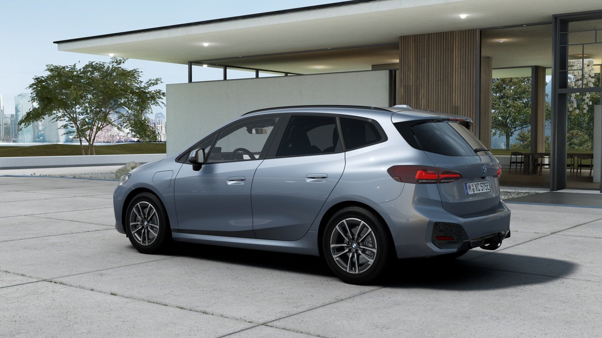 BMW 2 Serie Active Tourer 225e xDrive M Sport Automaat / Tre, Auto's, Automaat, 1800 kg, Zwart, 48 km/l