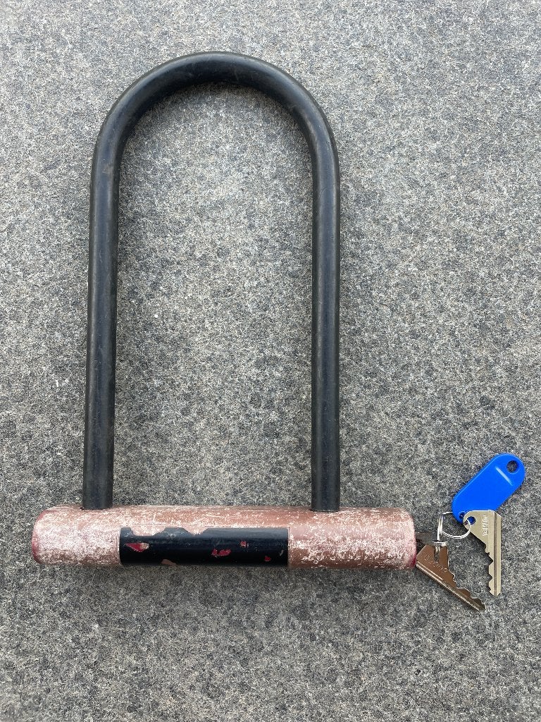Squire U-beugel fietsslot, Ophalen of Verzenden, Gebruikt, Beugelslot