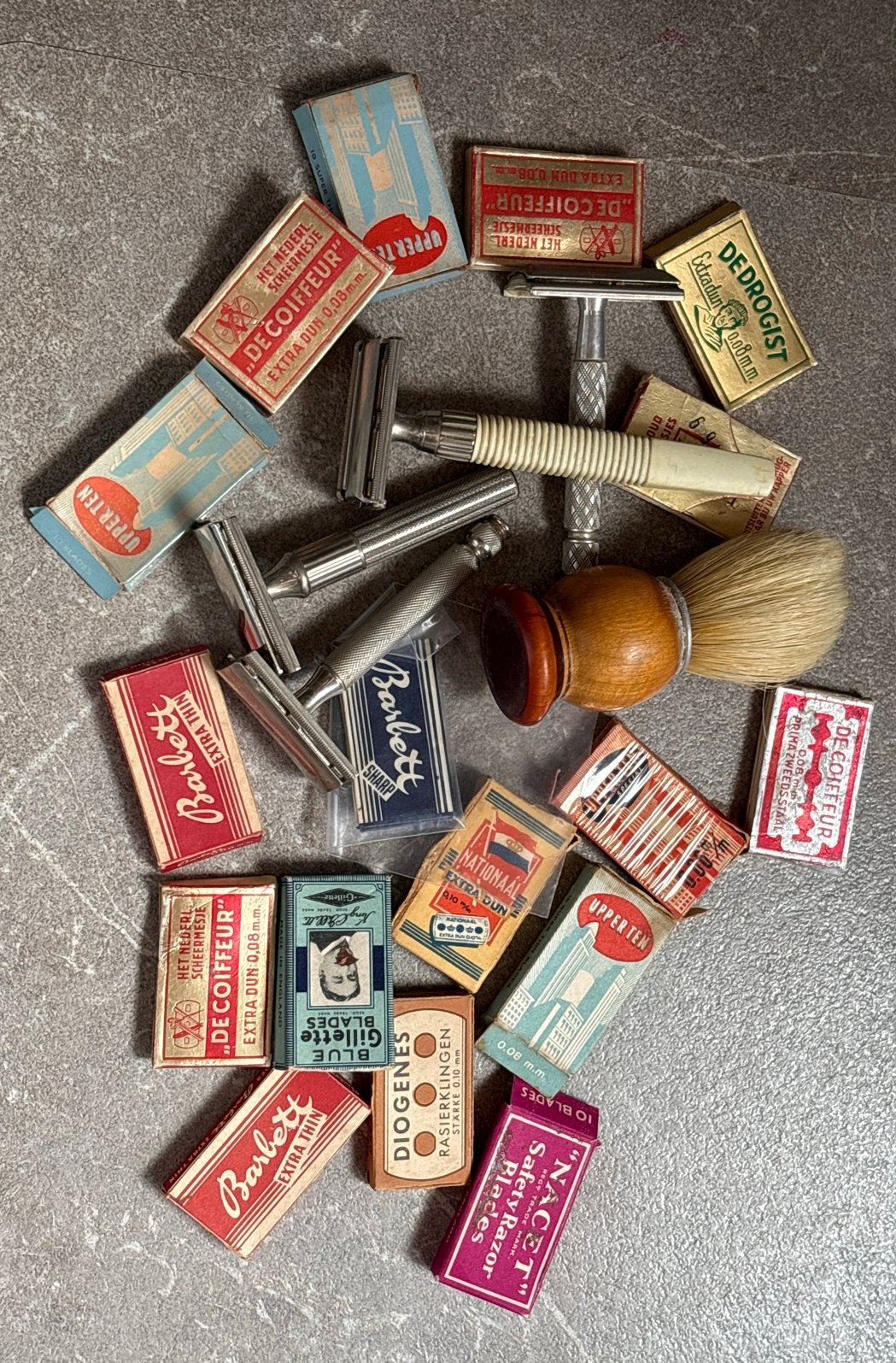 Vintage Scheercollectie: Scheermessen & Mesjes, Ophalen of Verzenden
