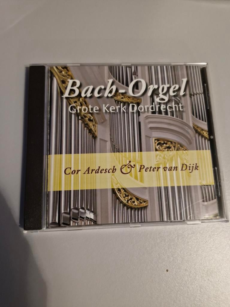 Orgel CD: Bach-Orgel Grote Kerk Dordrecht - Peter van Dijk, Ophalen of Verzenden, Zo goed als nieuw