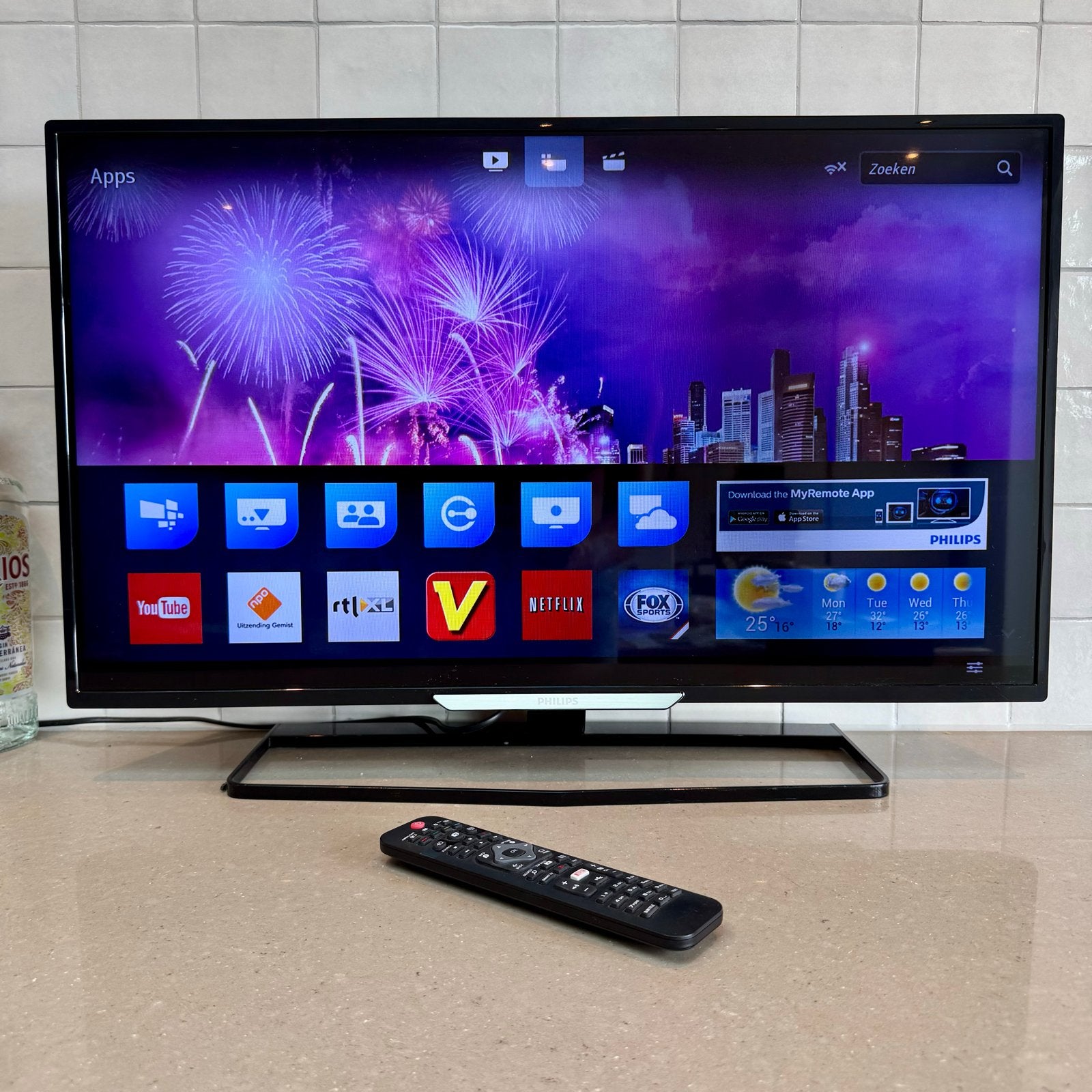 Philips 32PFK5709/12 Led Televisie - 80 cm (32 inch) Full-HD, Ophalen, Philips, 50 Hz, 80 tot 100 cm