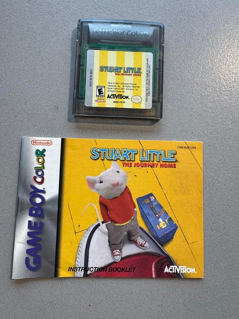 Stuart Little: The Journey Home Game Boy Color, Spelcomputers en Games, Games | Nintendo Game Boy, Zo goed als nieuw, Platform