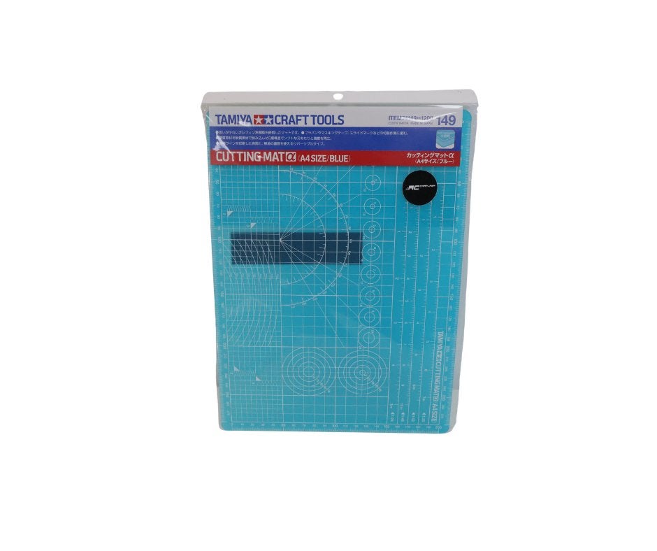 Tamiya 74149 Tamiya Cutting Mat a A4 Size/Blue, Tank, Groter dan 1:32, Nieuw, Ophalen of Verzenden