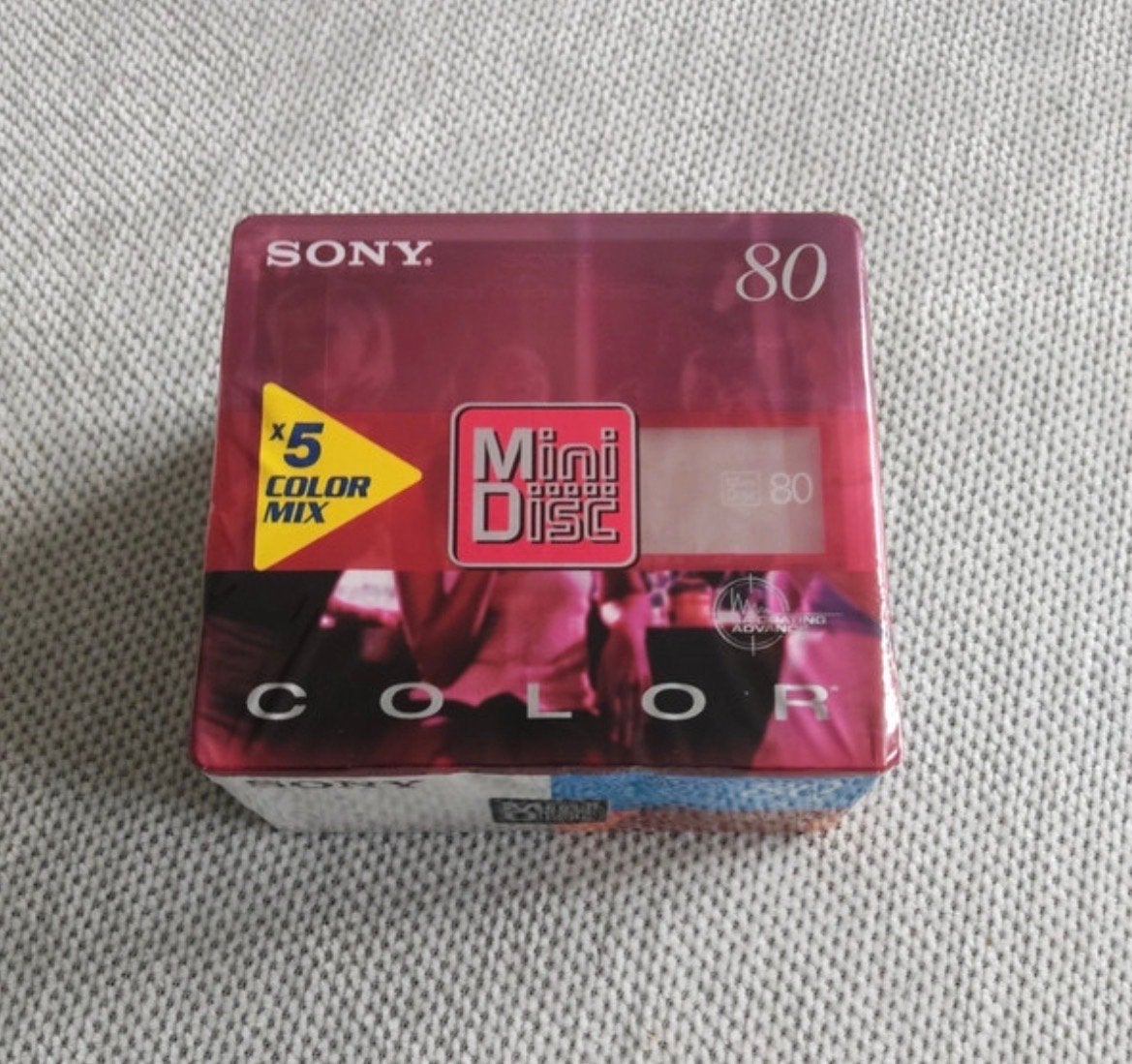 Sony MiniDisc 80 minuten - 5 stuks Color Mix, Ophalen of Verzenden, Overige typen