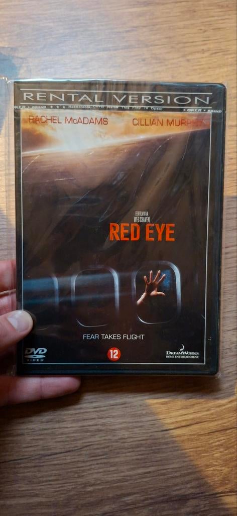 Red Eye DVD - Ex-rental (Rachel McAdams, Cillian Murphy), Cd's en Dvd's, Dvd's | Thrillers en Misdaad, Gebruikt, Actiethriller