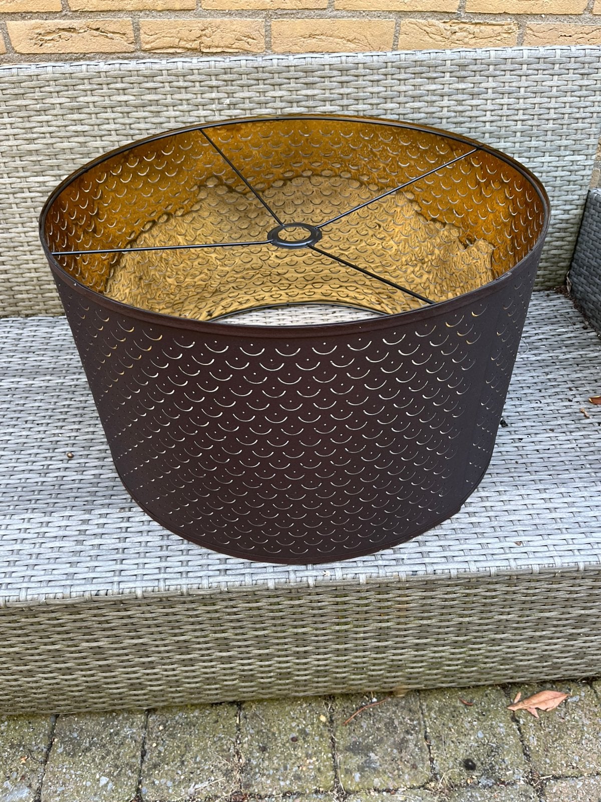 Lampenkap Nymo Ikea, Ophalen, Zo goed als nieuw, Rond