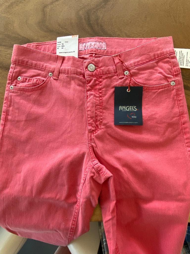 J78/8 Nw: Angels Cici broek spijkerbroek jeans mt 36=S/L32, Overige kleuren, Nieuw, Ophalen of Verzenden, W28 - W29 (confectie 36)