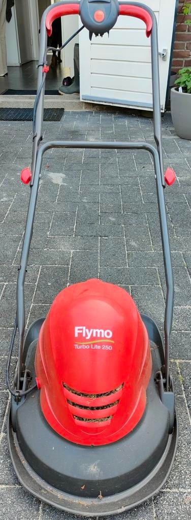 Flymo elektrische grasmaaier TE KOOP, Tuin en Terras, Grasmaaiers, Ophalen, Elektrische grasmaaier, Elektrische starter, Zweefmaaier
