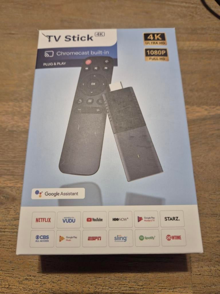 TV Stick 4K met Chromecast ingebouwd, Ophalen of Verzenden