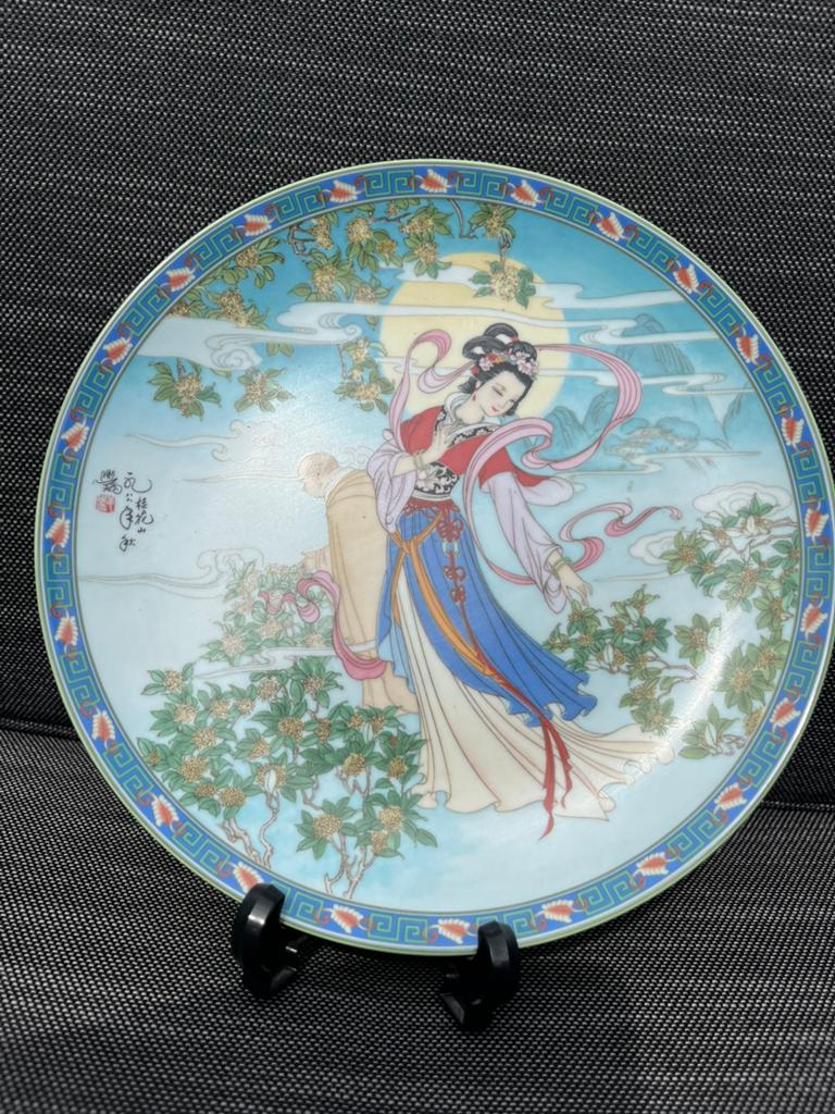 3 Chineze sierborden. Puntgaaf., Ophalen of Verzenden