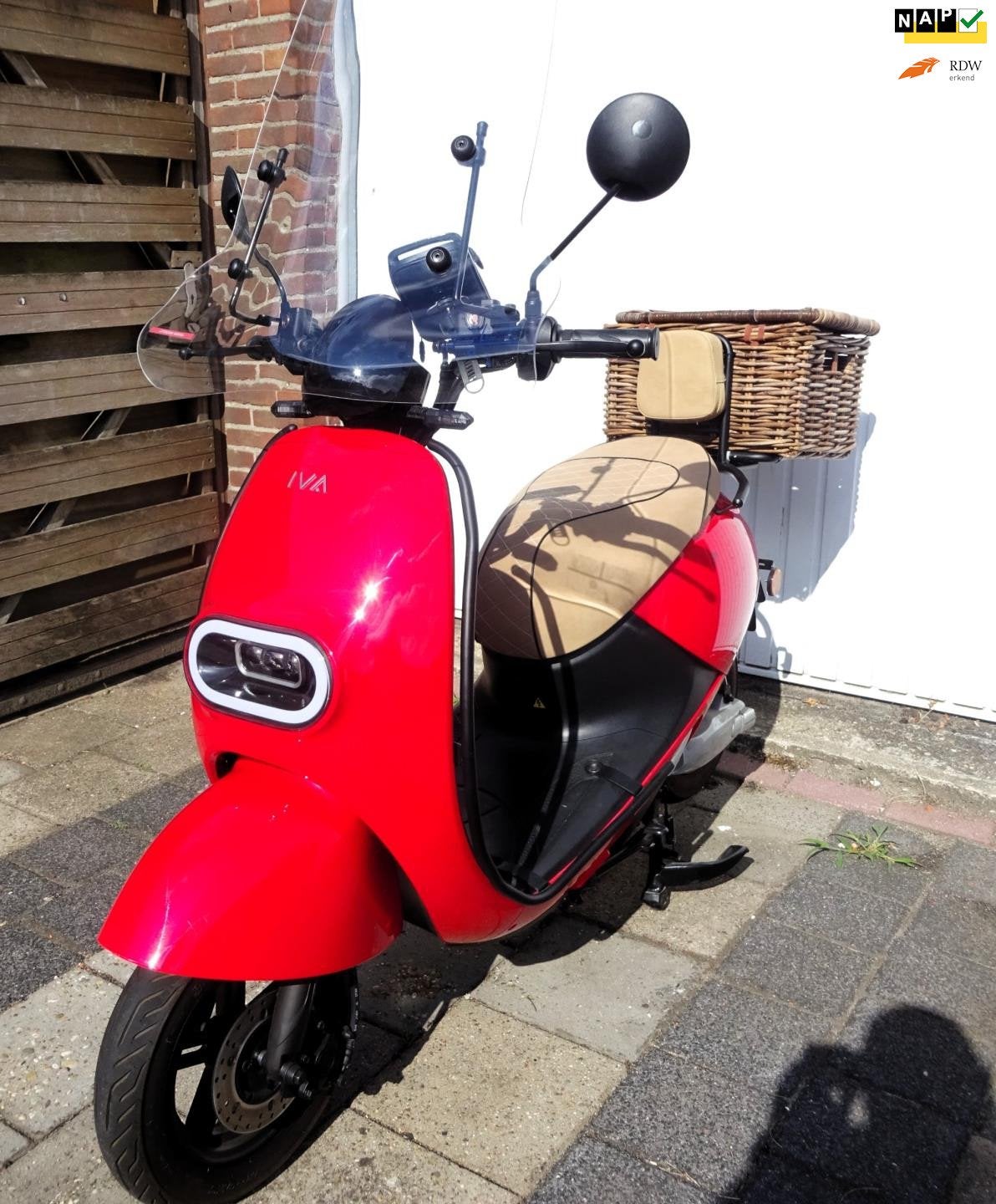 IVA Snorscooter E-GO S3 Elektrische | ALS NIEUW!, Gebruikt, Info@brevovans.nl, Elektrisch, Transportweg
2411 TC  Nieuwkoop, NL