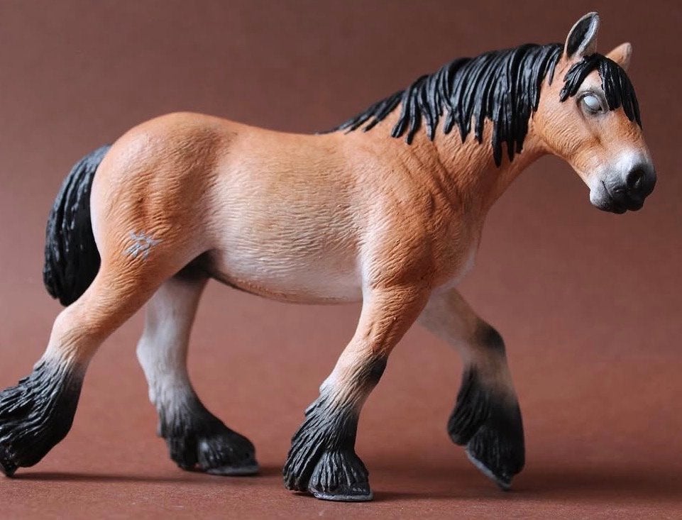 Schleich Custom Repaint Paard - Uniek Handgeschilderd, Ophalen of Verzenden, Zo goed als nieuw, Jongen of Meisje