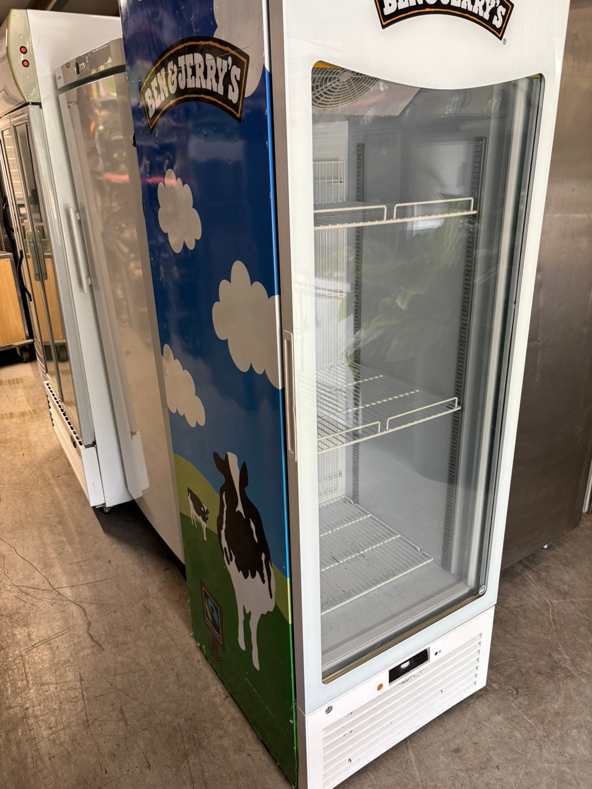 Ben & jerry vriezer werkt zeer goed, Ophalen, Zo goed als nieuw, Minder dan 60 cm, 160 cm of meer