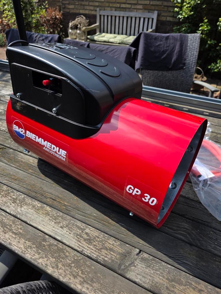 BIEMMEDUE GP 30 M / A Gas Hetelucht kanon/verwarming, Doe-het-zelf en Verbouw, Ophalen of Verzenden, Minder dan 60 cm, Overige typen