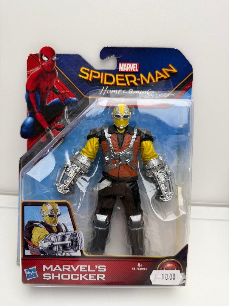 Marvel's Shocker Spider-Man Homecoming actiefiguur, Gebruikt, Adres onbekend, Mail@onbekend.com, Ophalen of Verzenden