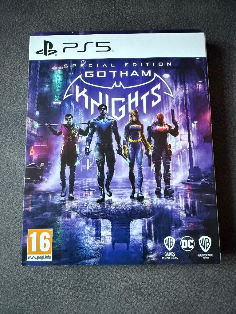 PS5 Spel: Gotham Knight - steelbook editie, Spelcomputers en Games, Games | Sony PlayStation 5, Ophalen, Nieuw, Avontuur en Actie
