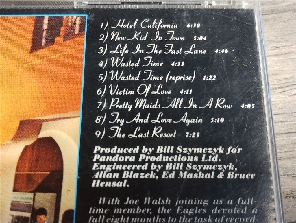 Eagles - Hotel California, Ophalen of Verzenden, Zo goed als nieuw, Poprock