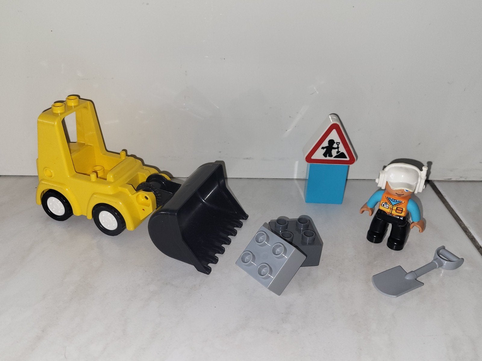 Duplo bulldozer, Gebruikt, Ophalen of Verzenden, Duplo, Duplo
