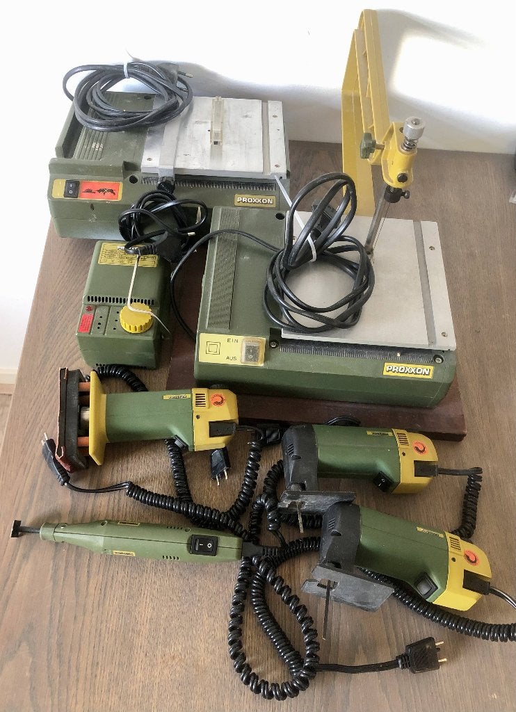 Proxxon modelbouw gereedschap set, Ophalen of Verzenden, Gebruikt