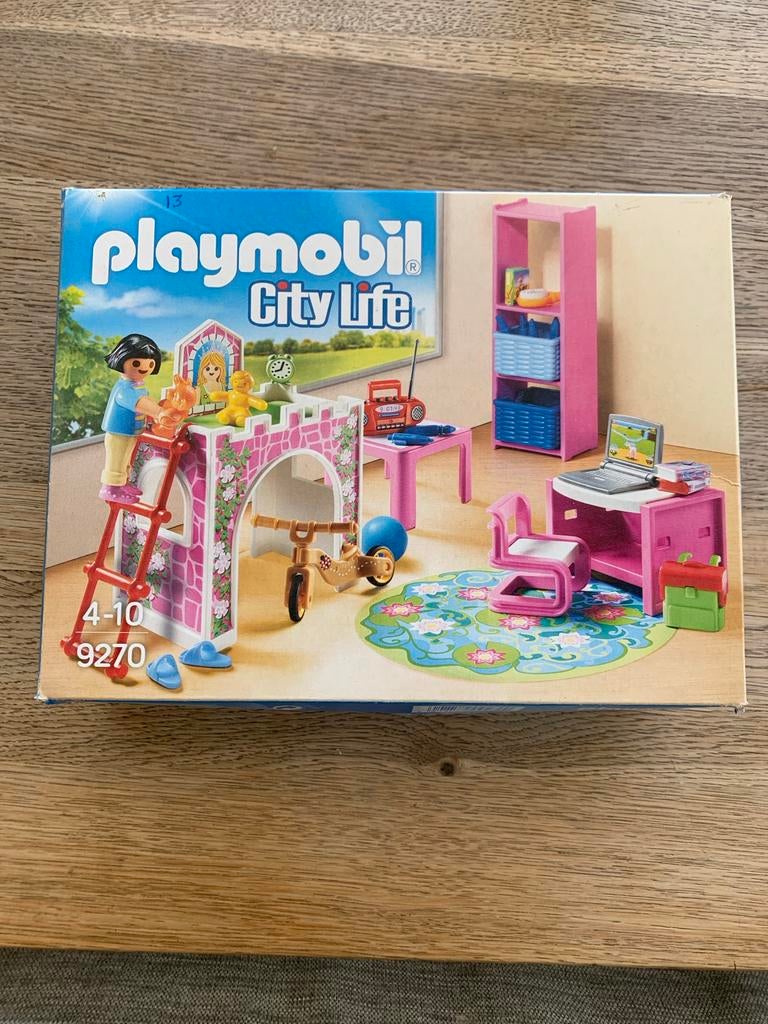 Playmobil City Life 9270: Kinderkamer met hoogslaper, Ophalen of Verzenden, Zo goed als nieuw, Jongen of Meisje
