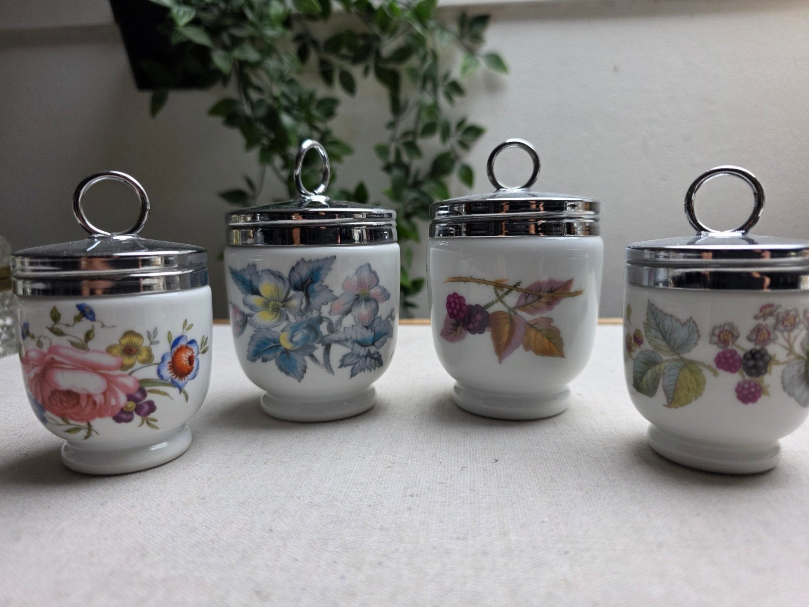 Egg coddlers 1 en voor 2 eieren, Ophalen of Verzenden, Overige stijlen