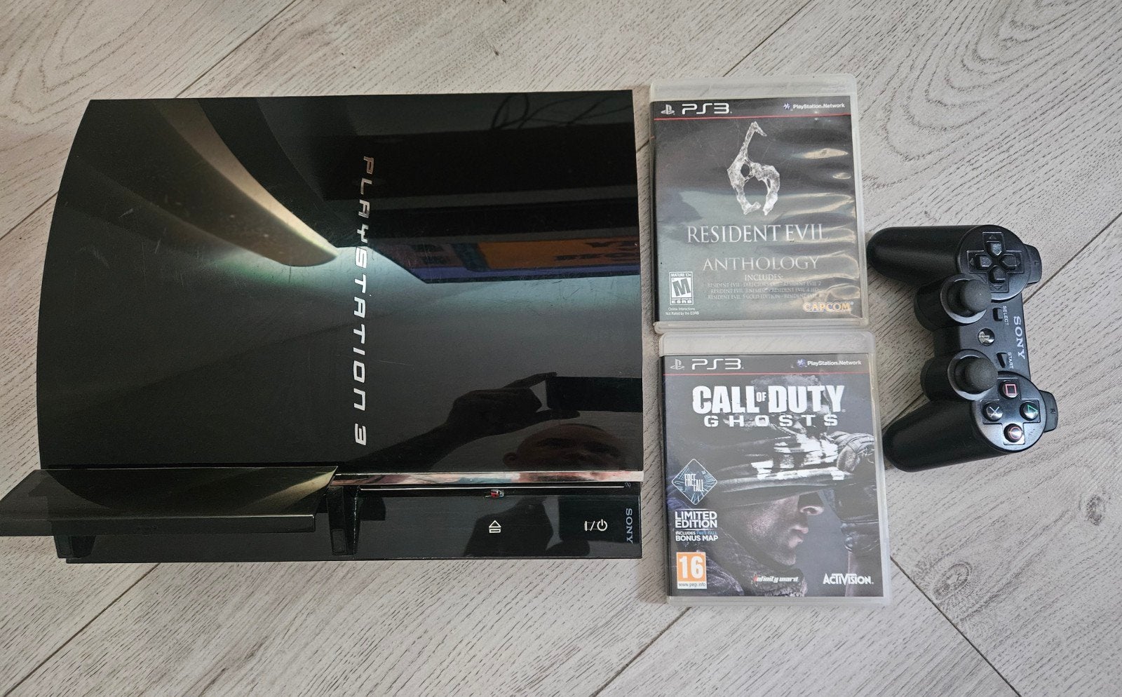 Zeldzame PlayStation 3 Fat 60GB CECHC04 - PS1, PS2, PS3, Ophalen, Gebruikt, Phat, Met harde schijf