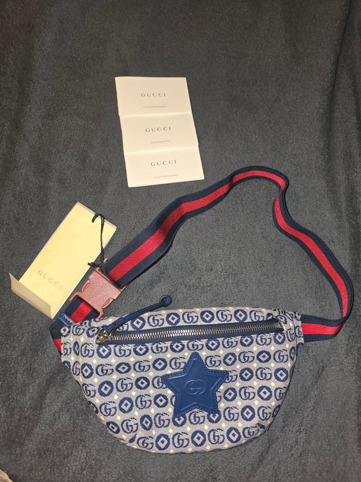 Gucci GG Canvas Star Kinderheuptas *Nieuw*, Ophalen, Nieuw, Gucci, Jongen of Meisje