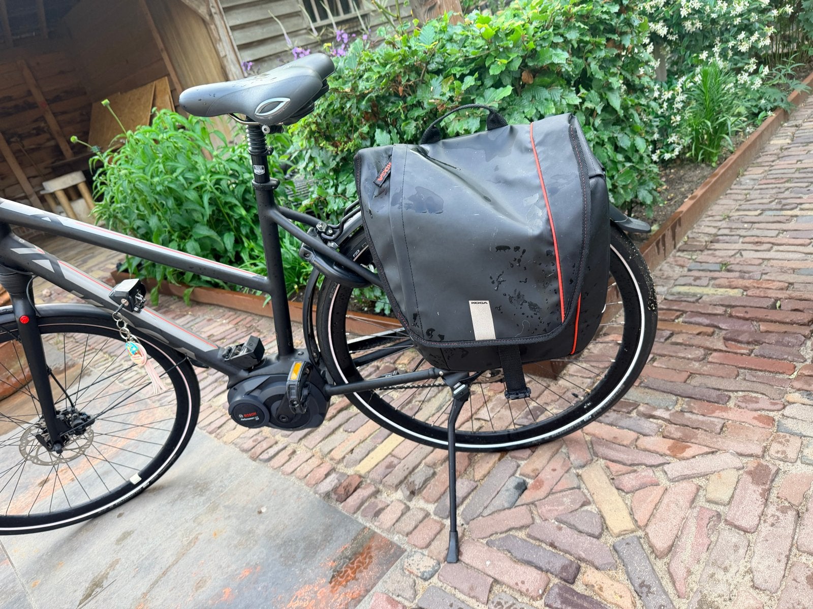 Koga E-bike met Bosch PowerPack 400 en lage kilometerstand, Ophalen, Gebruikt, 50 km per accu of meer