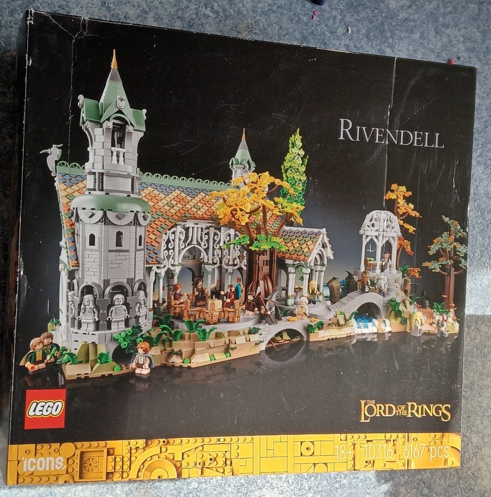 Lego Icons 10316 Rivendell - Lord of the Rings, Overige thema's, Lego, Ophalen of Verzenden, Zo goed als nieuw