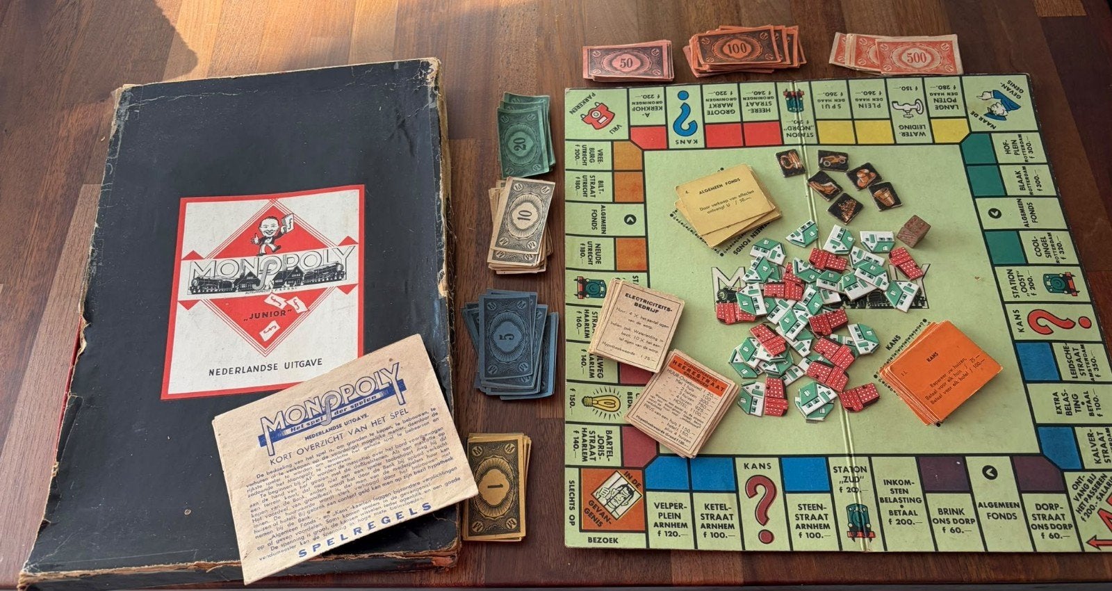 Monepoly en kwartet zeer oude games, Verzamelen, Ophalen, Gebruikt, Kwartet(ten)
