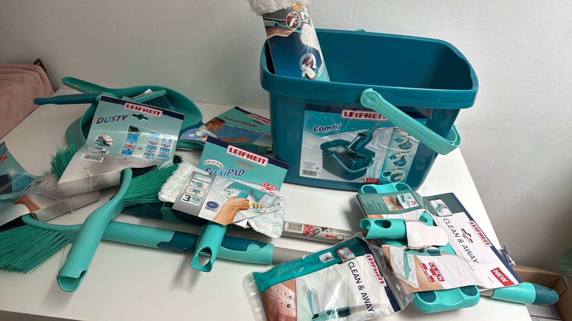 Leifheit schoonmaakset nieuw, Ophalen of Verzenden
