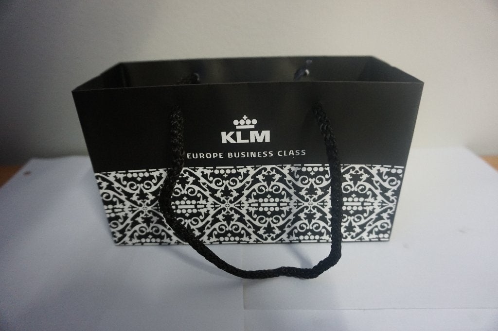 Nieuw! Klm verpakking/zakjes/tasjes - Europe business class, KLM, Overige typen, Nieuw, Ophalen of Verzenden