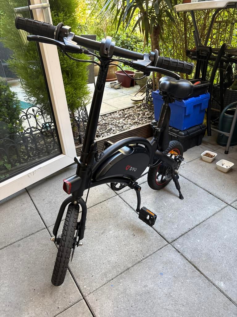 DYU/Moovway elektrische fiets met custom upgrades, Fietsen en Brommers, Elektrische fietsen, 47 tot 51 cm, Ophalen, Gebruikt, Overige merken