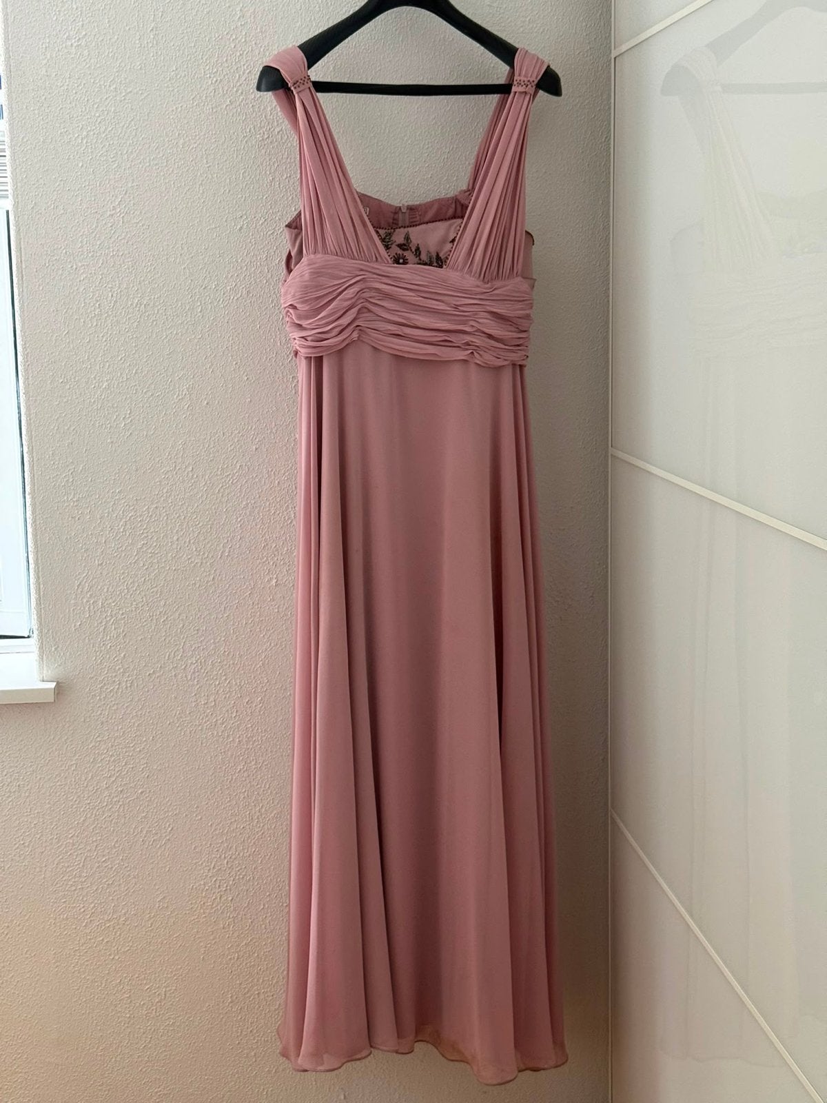 Roze Galajurk / Avondjurk / Feestjurk - Maat 44/46, Galajurk, Maat 46/48 (XL) of groter, Ophalen of Verzenden, Roze