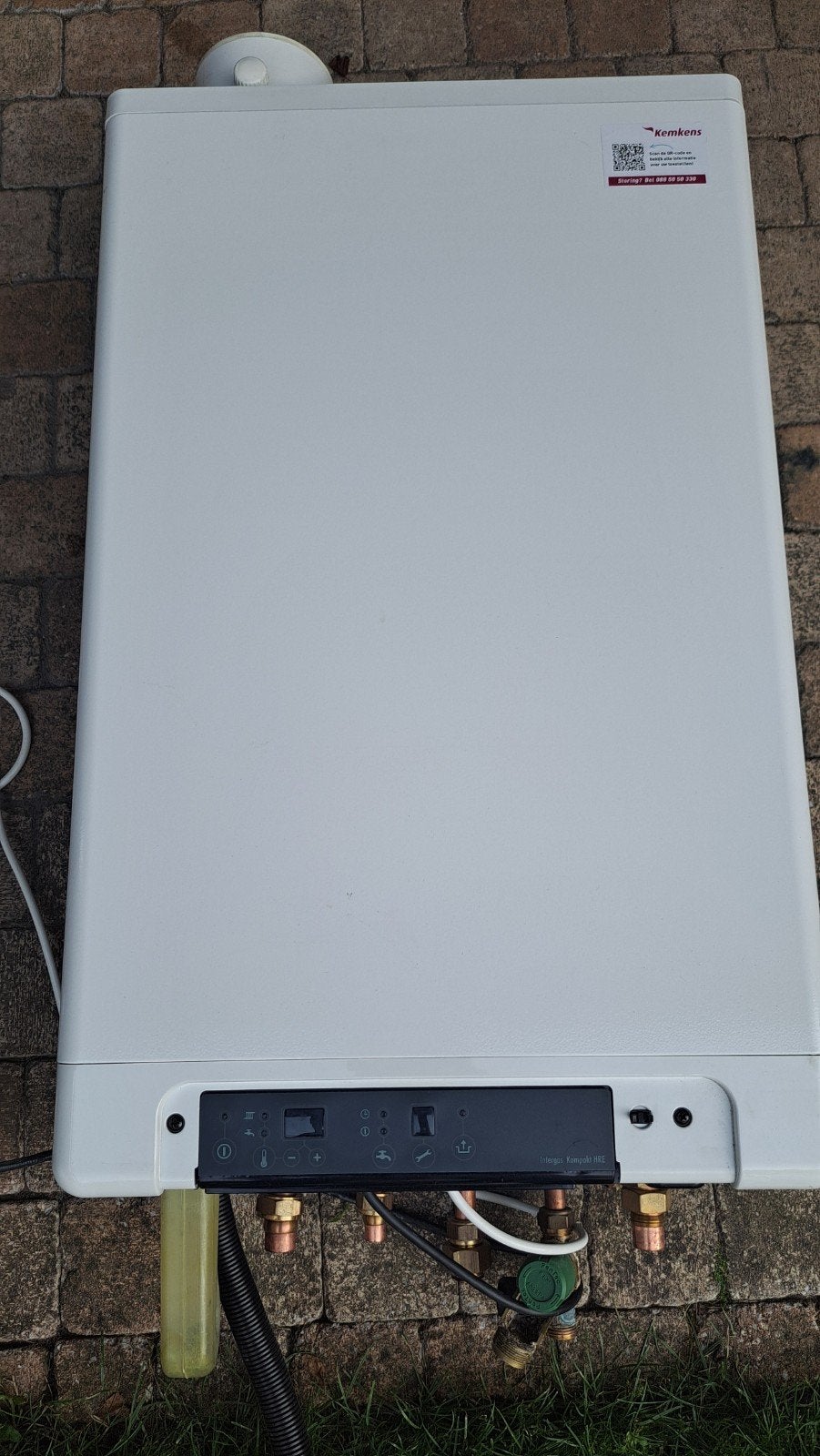 Intergas HRE 36/30 compact HR ketel - Goed onderhouden, Ophalen, Gebruikt, Cv-ketel of Combi-ketel, Hoog rendement (Hr)