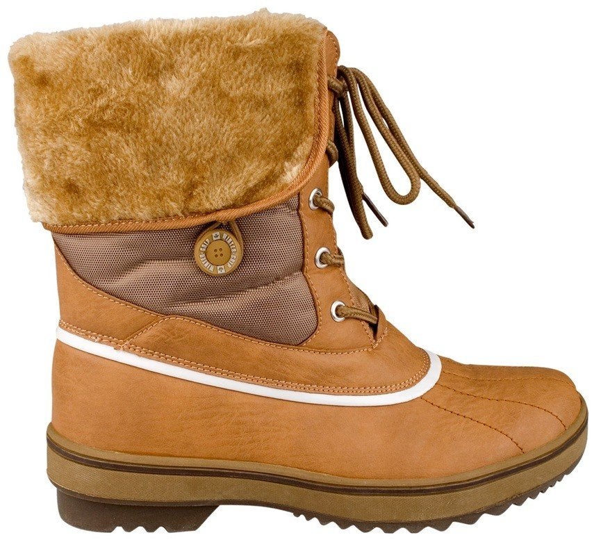 Snowboots Furtop Lumberjack Wint-grip - Beige/Bruin Art:1147, Sport en Fitness, Skiën en Langlaufen, Schoenen, Nieuw, Minder dan 100 cm
