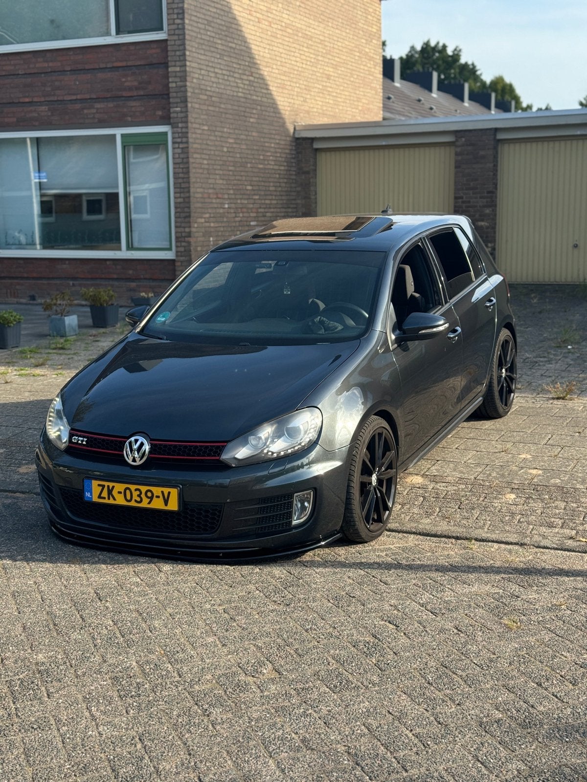 Volkswagen Golf 2.0 Tsi GTI, uit 2012, 5 Deurs, Auto's, Volkswagen, Stof, Zwart, 4 cilinders, 700 kg